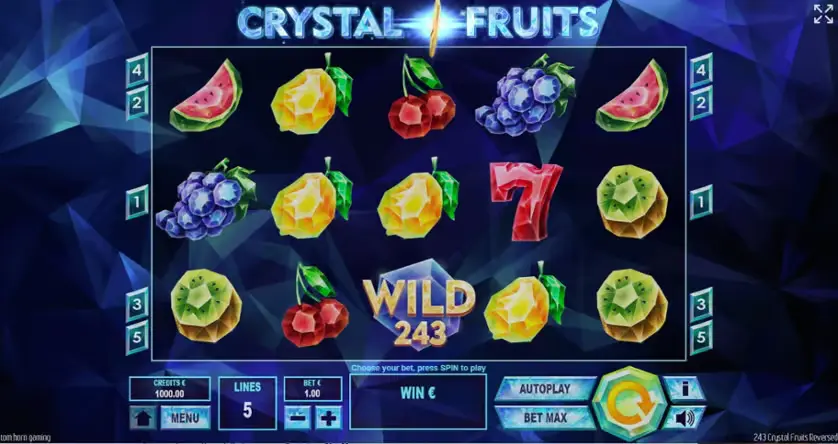 243 Crystal Fruits Reversed