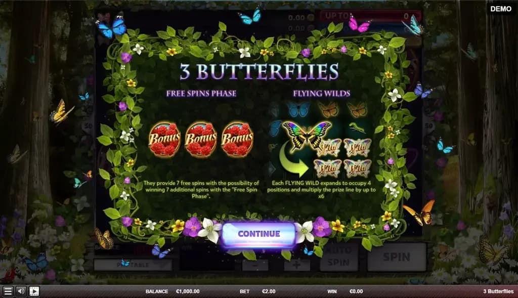 3 Butterflies