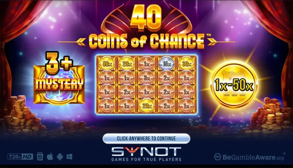 40 Coins of Chance