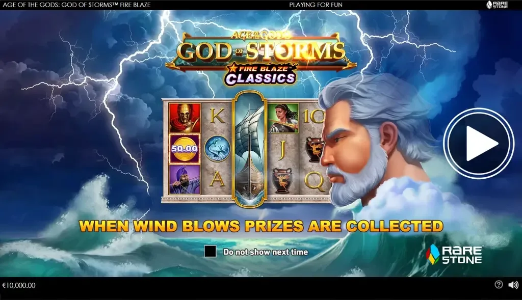 Age of the Gods: God of Storms Fire Blaze