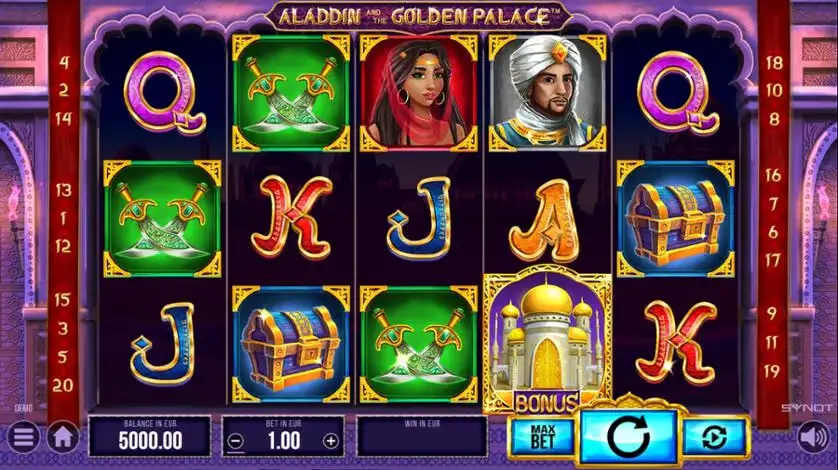 Aladdin and the Golden Palace