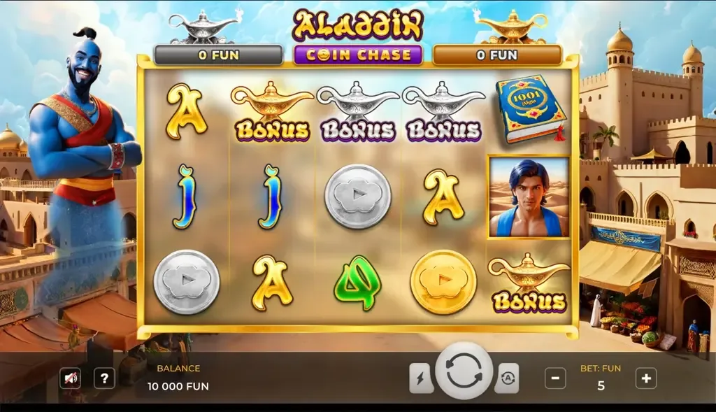 Aladdin Coin Chase