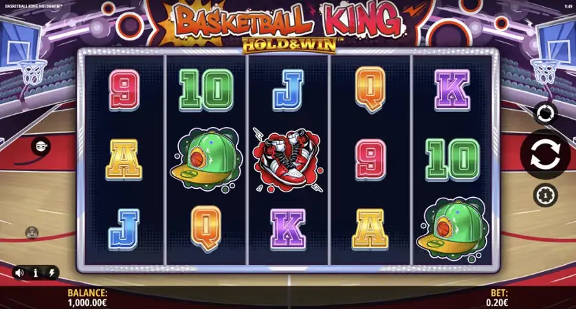 Basketball King Hold and Win