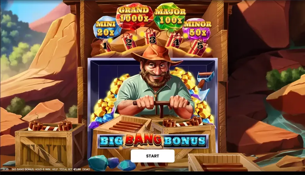 Big Bang Bonus: Hold & Win