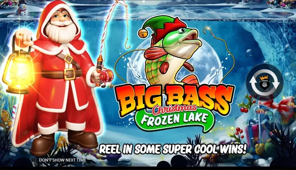 Big Bass Christmas - Frozen Lake
