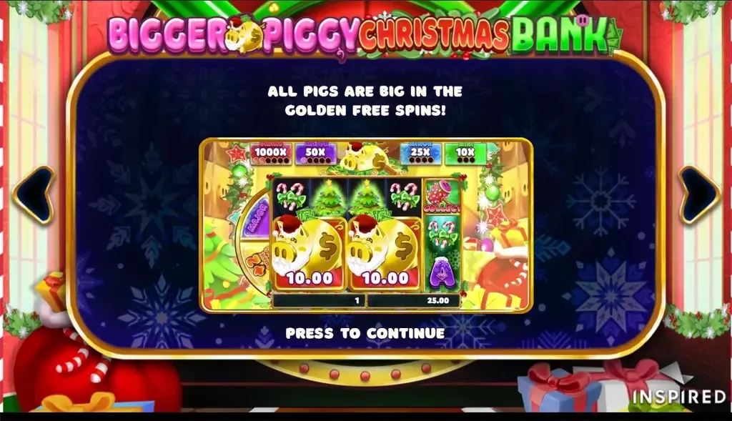 Bigger Piggy Christmas Bank
