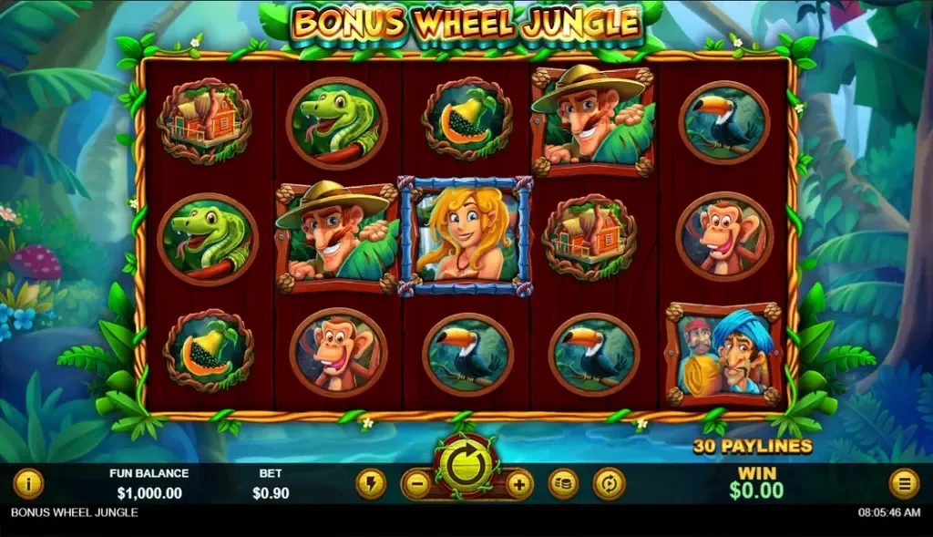 Bonus Wheel Jungle