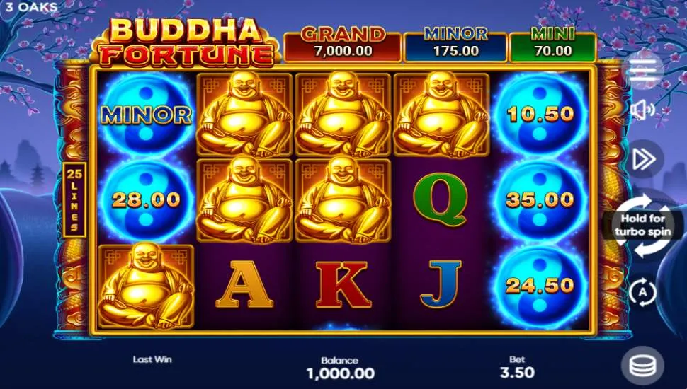 Buddha Fortune Hold and Win