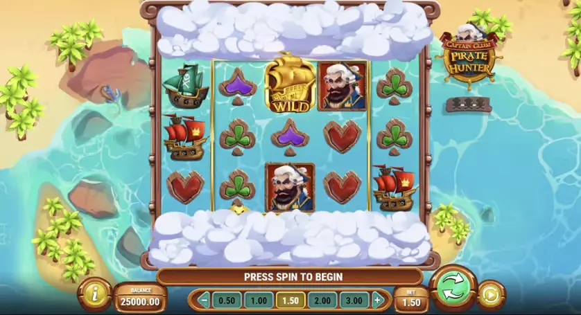 Captain Glum Pirate Hunter