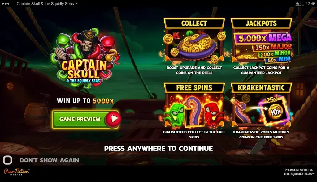 Captain Skull & the Squidly Seas