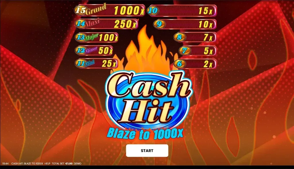 Cash Hit: Blaze to 1000x