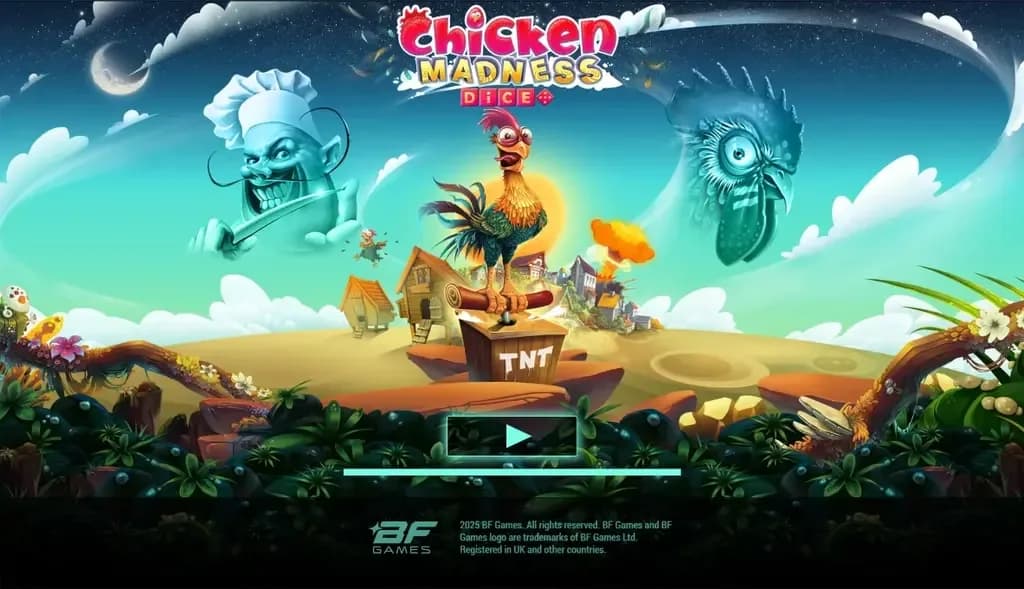 Chicken Madness Dice