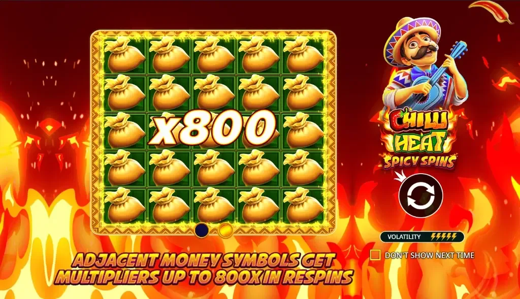 Chilli Heat Spicy Spins