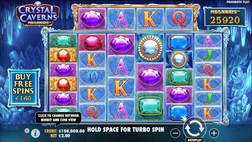 Crystal Caverns Megaways