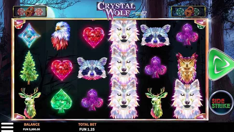 Crystal Wolf Lightning Chase