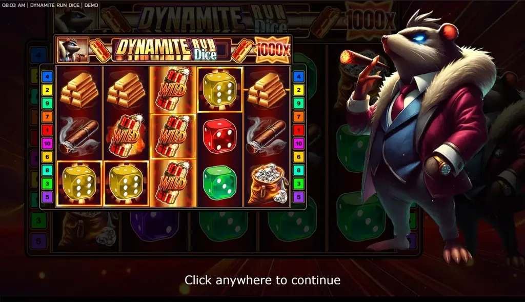 Dynamite Run Dice