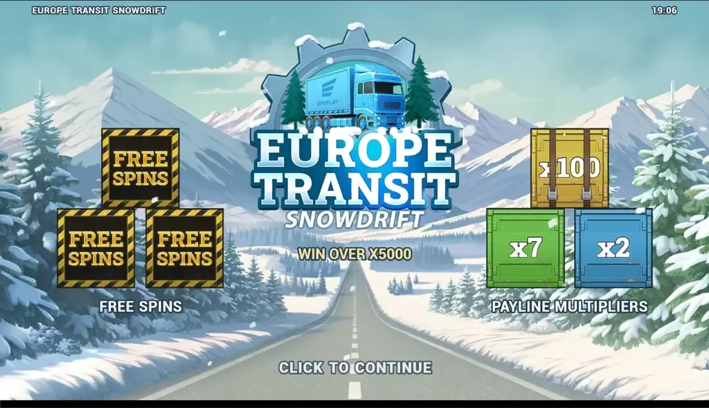 Europe Transit Snowdrift