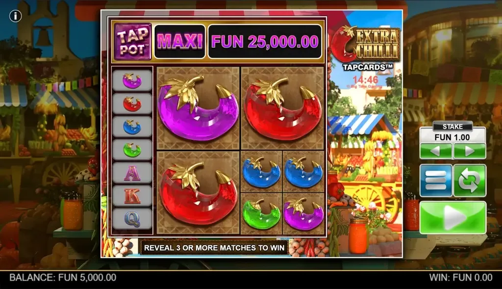 Extra Chilli Tapcards