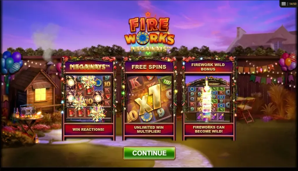 Fireworks Megaways