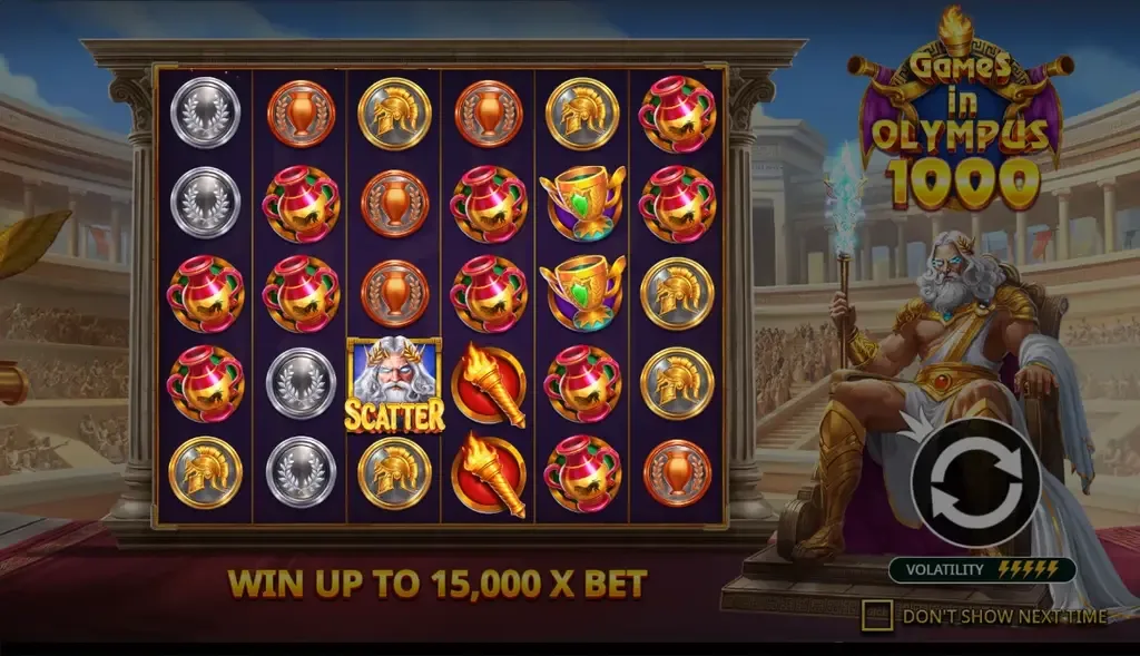 Games in Olympus 1000