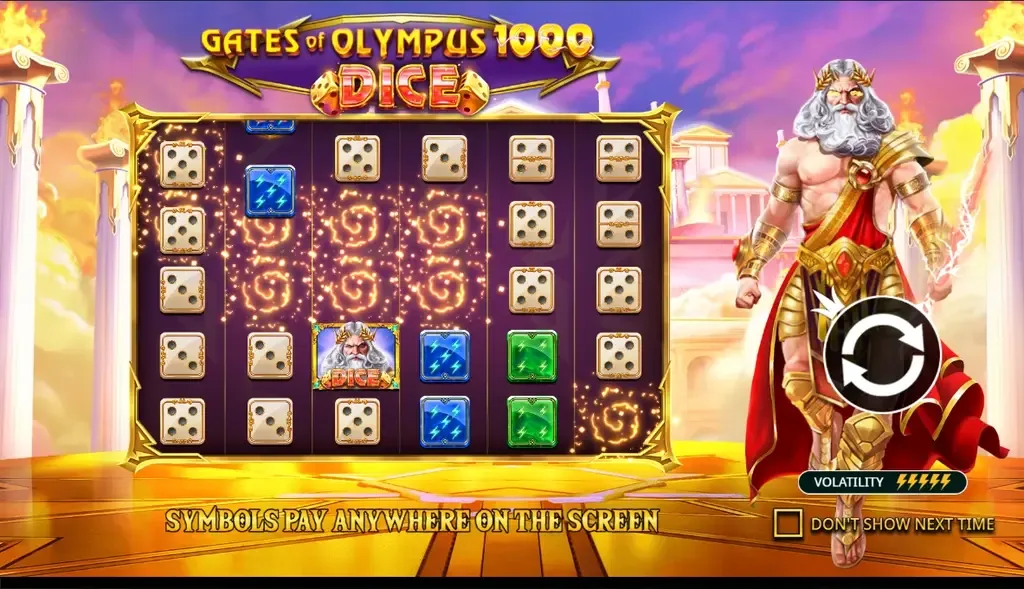Gates of Olympus 1000 Dice