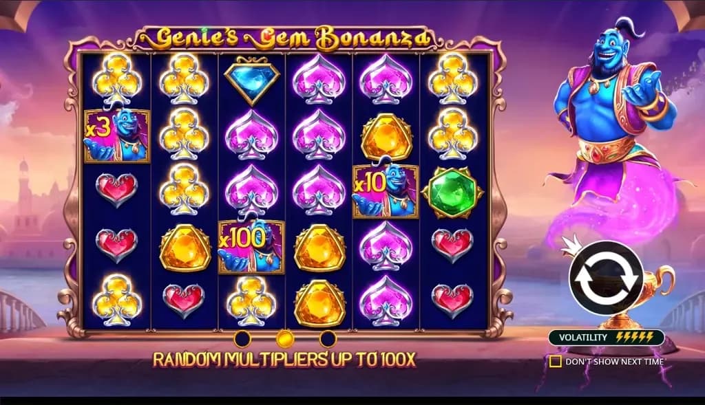 Genies Gem Bonanza