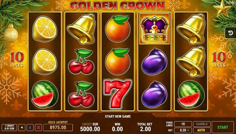 Golden Crown Christmas