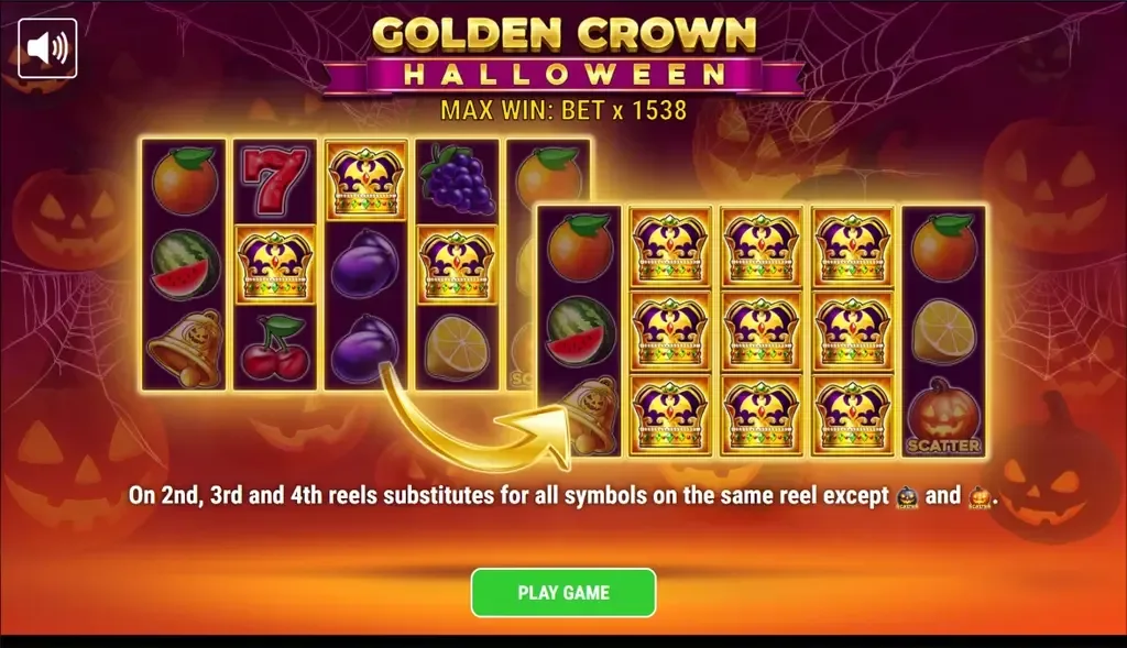 Golden Crown Halloween