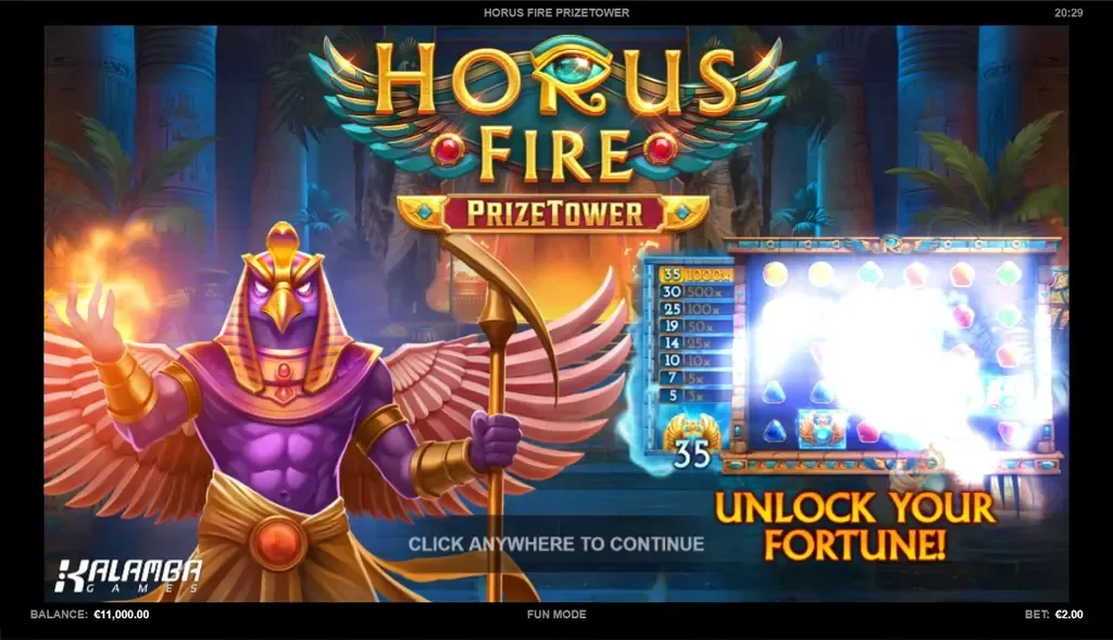 Horus Fire PrizeTower