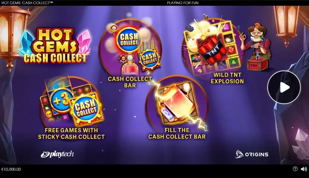 Hot Gems Cash Collect