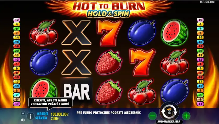 Hot to Burn Hold and Spin