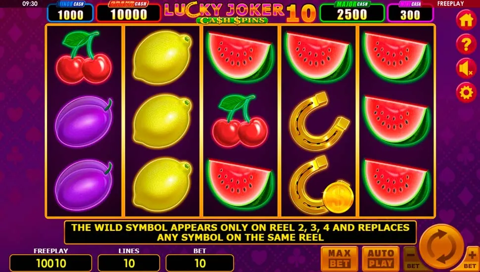Lucky Joker 10 Cash Spins