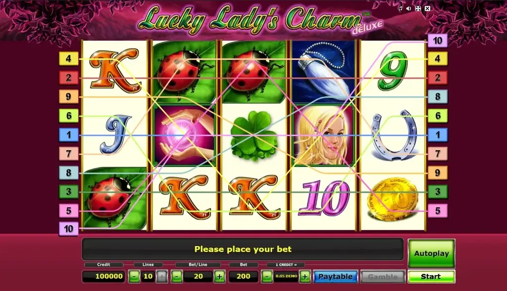 Lucky Lady's Charm Deluxe