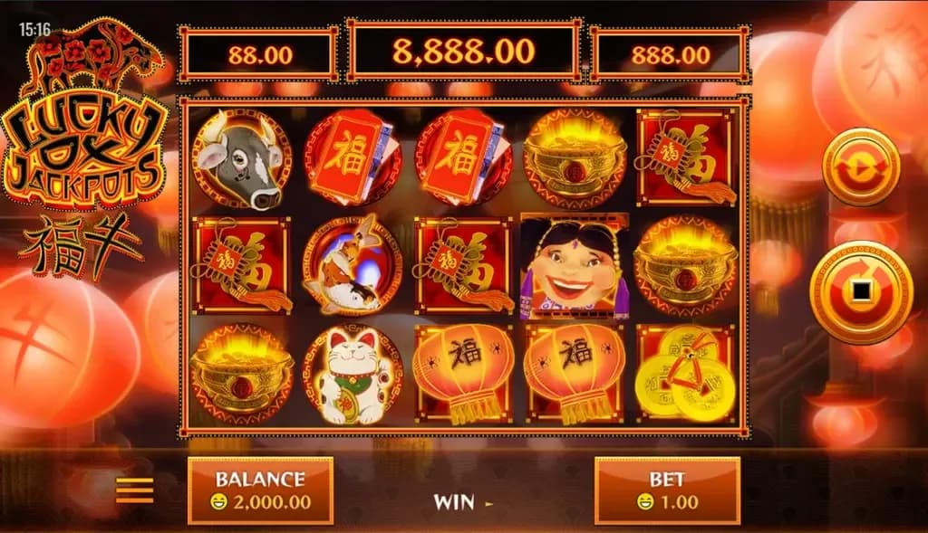 Lucky Ox Jackpots
