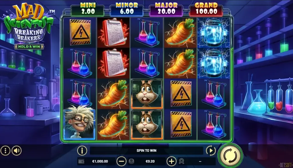 Mad Scientist: Breaking Beakers