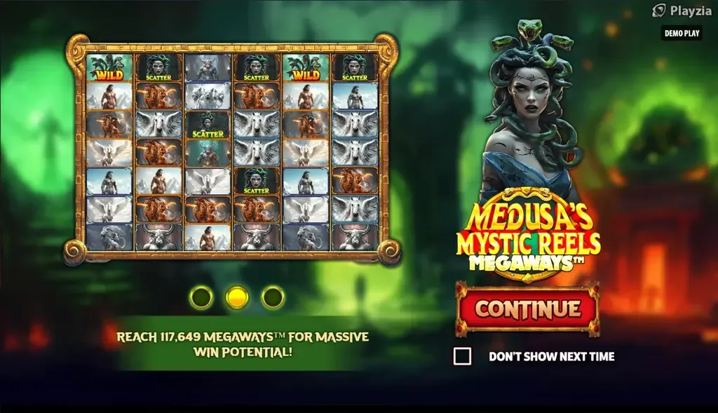 Medusa's Mystic Reels Megaways