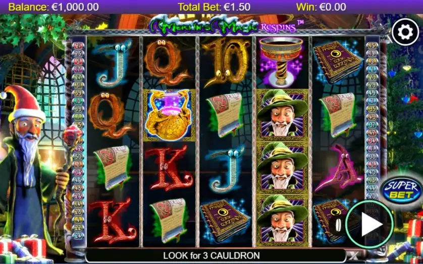 Merlin's Magic Respins Christmas
