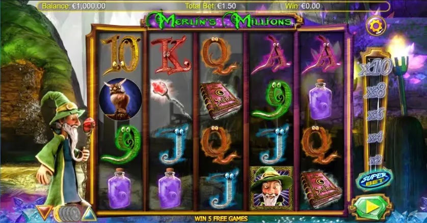 Merlin's Millions Superbet HQ