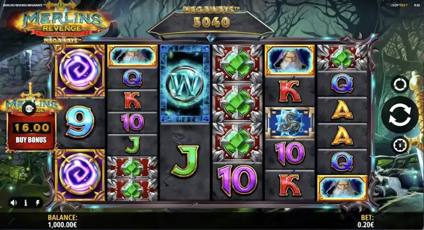 Merlins Revenge Megaways