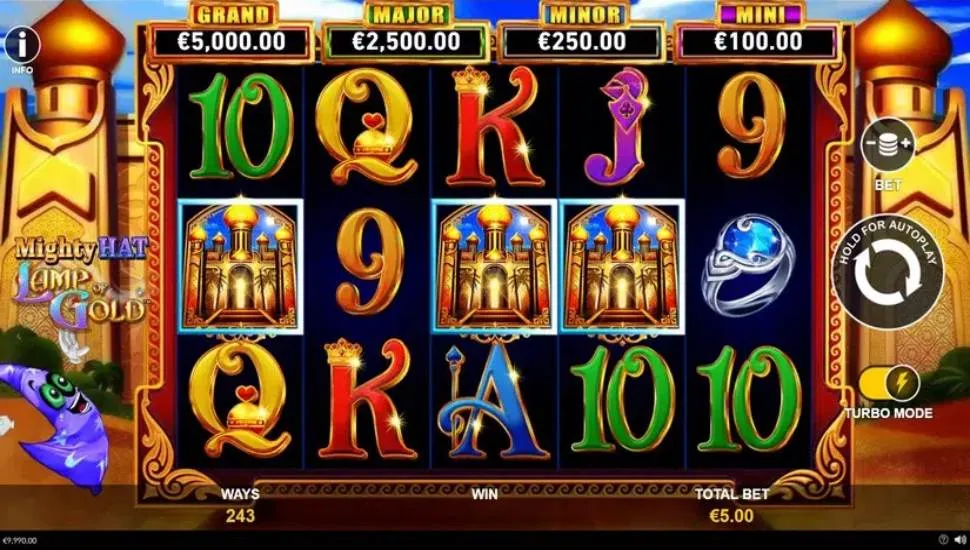 Mighty Hat Lamp Of Gold