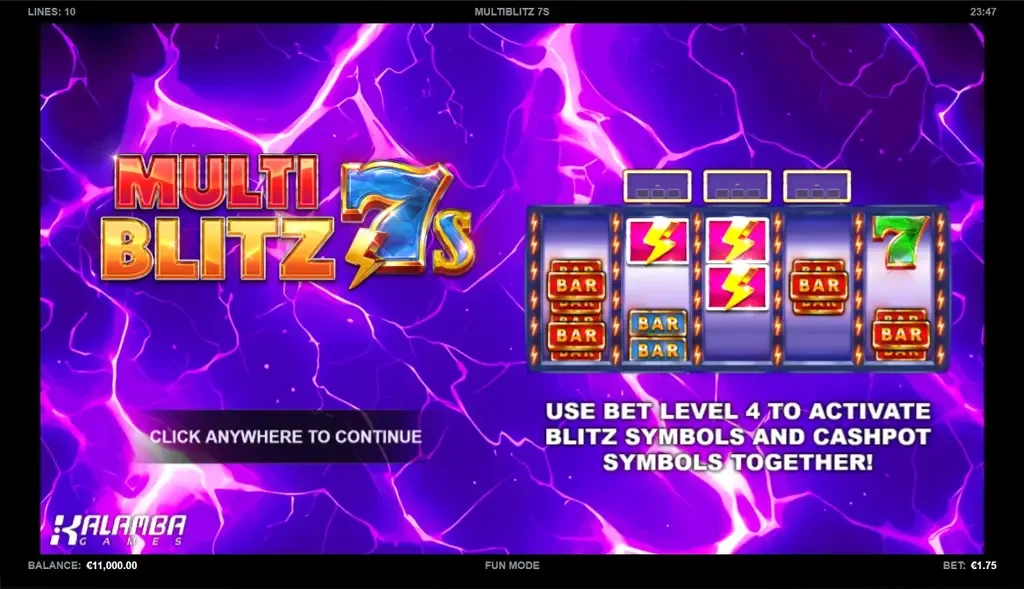 Multi Blitz 7s