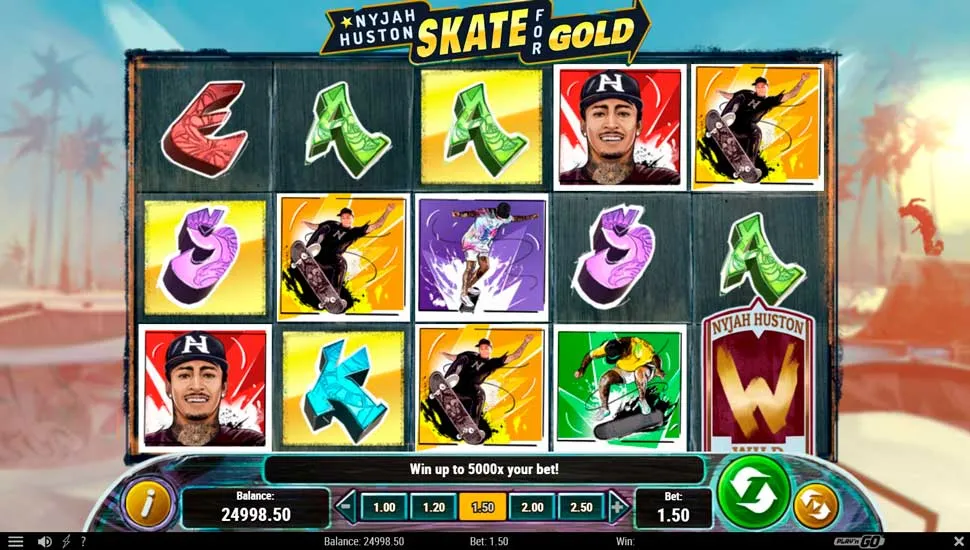 Nyjah Huston - Skate for Gold