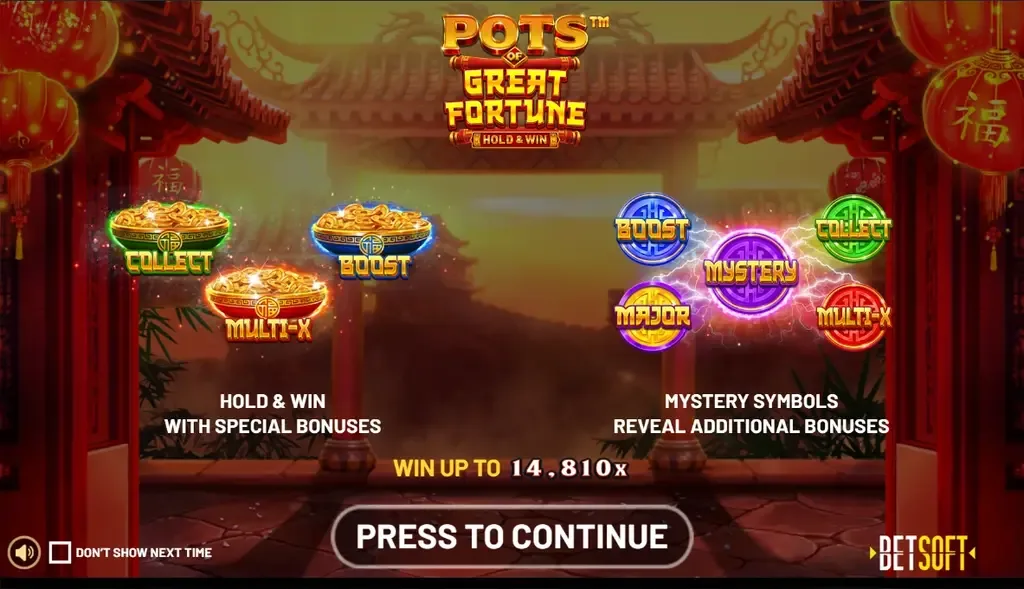 Pots of Great Fortune