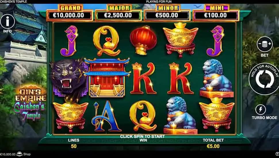 Qin's Empire Caishen's Temple