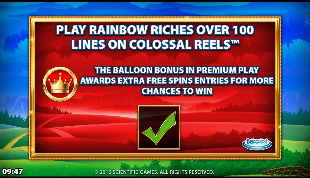 Rainbow Riches Reels of Gold