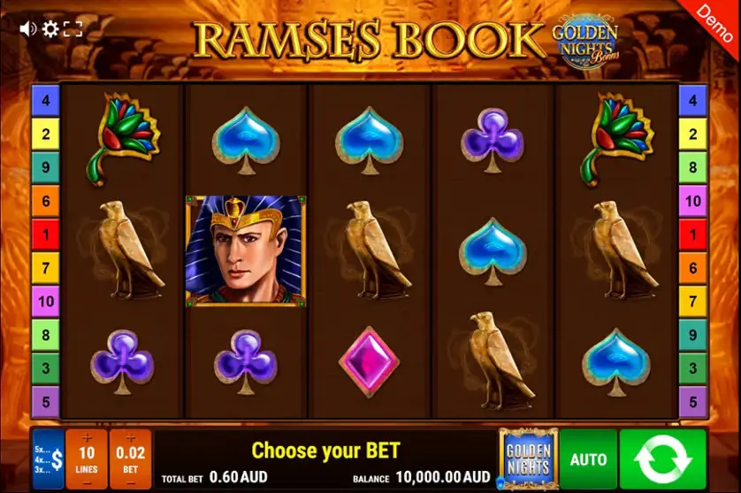 Ramses Book - Golden Nights Bonus