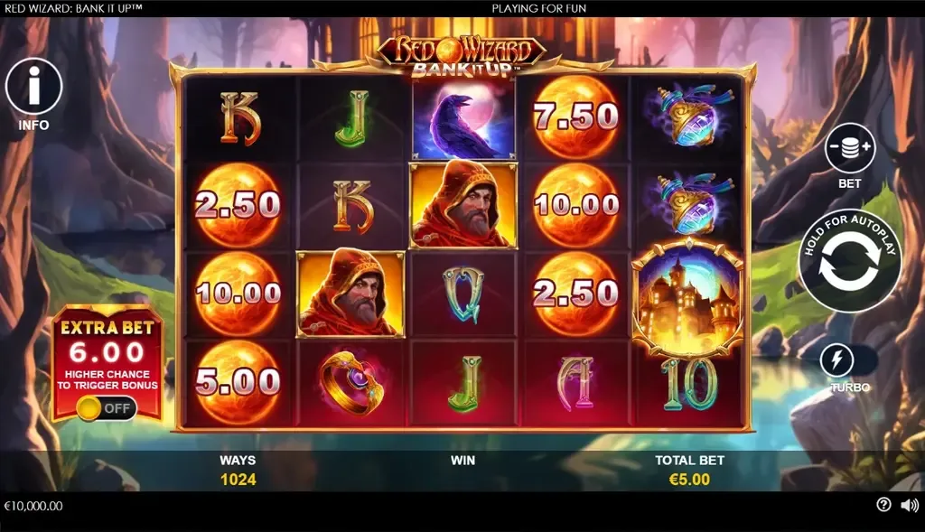 Red Wizard: Bank It Up