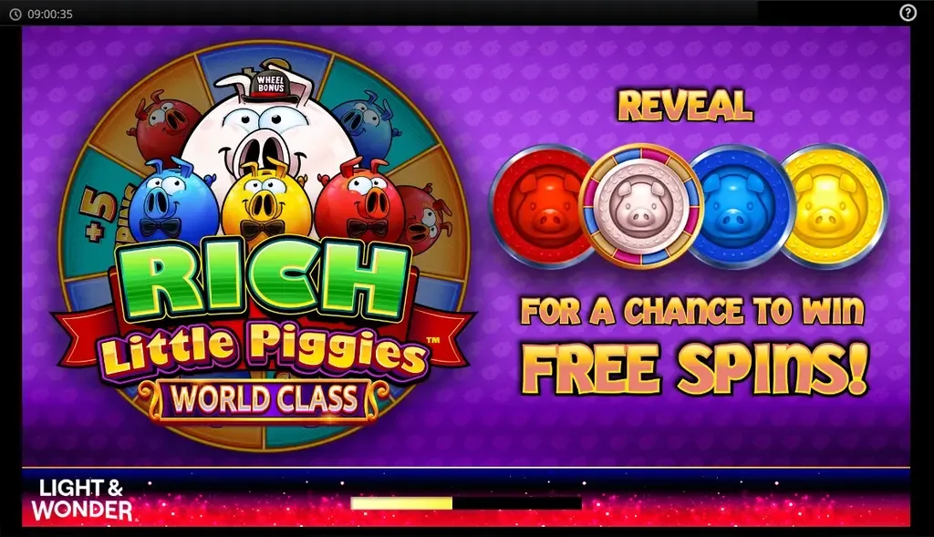Rich Little Piggies World Class