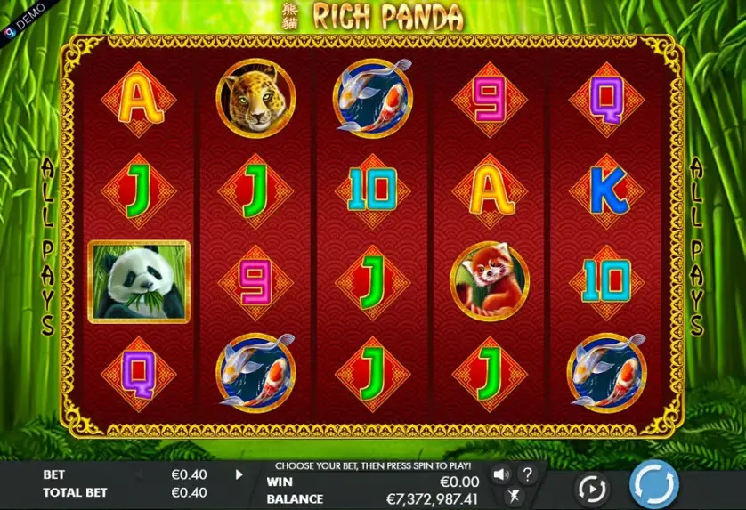 Rich panda