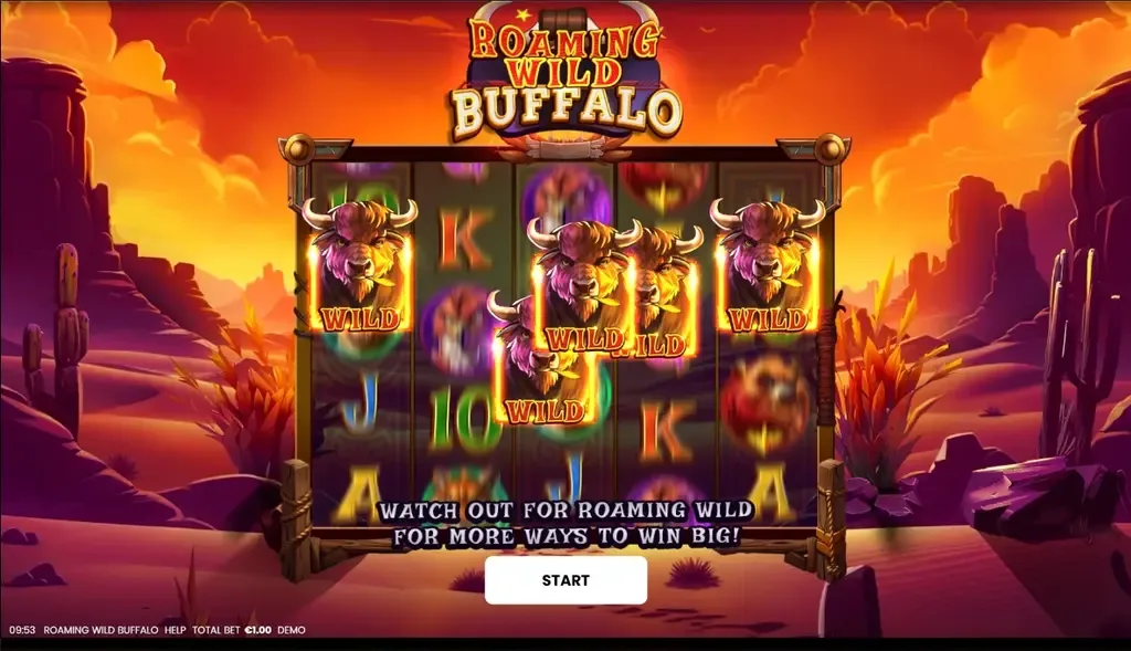 Roaming Wild Buffalo